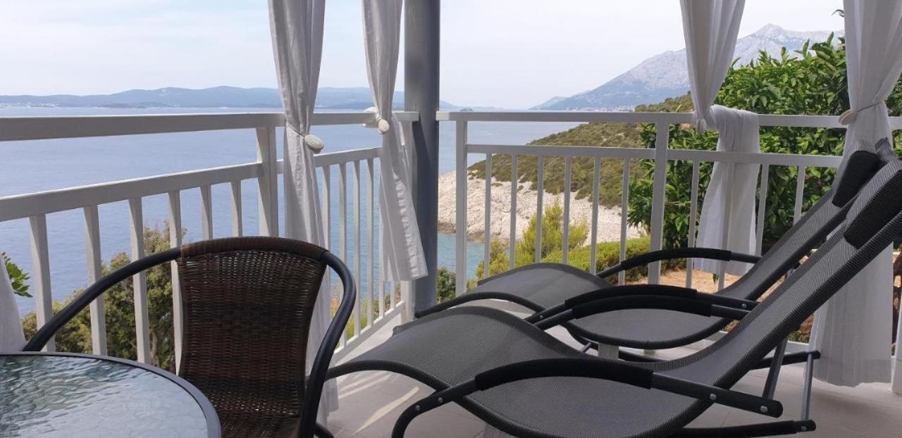Adriatic Apartment โอเรบิก ภายนอก รูปภาพ